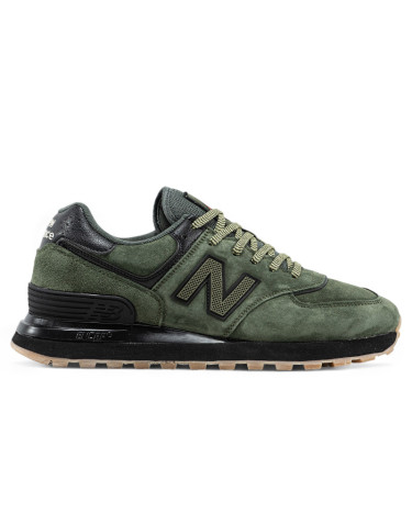 New Balance 574 x Stone Island Green Black