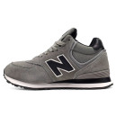 Придбати New Balance 574 Mid Grey Black З ХУТРОМ FKS2359499