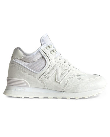 New Balance 574 Mid Cristal White З ХУТРОМ