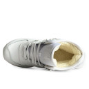 Оригінал New Balance 574 Mid Cristal White З ХУТРОМ