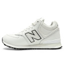 Придбати New Balance 574 White Black З ХУТРОМ FKS2359517