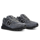 Кросівки New Balance 574 Stone Island Grey Black З ХУТРОМ