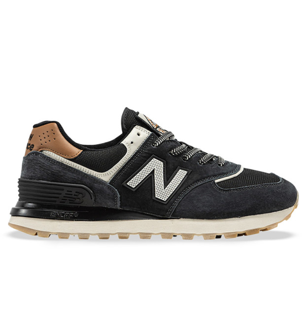 New Balance 574 x Stone Island Black Brown White