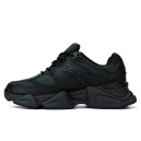 Придбати New Balance 9060 Triple Black Leather FKS2359180