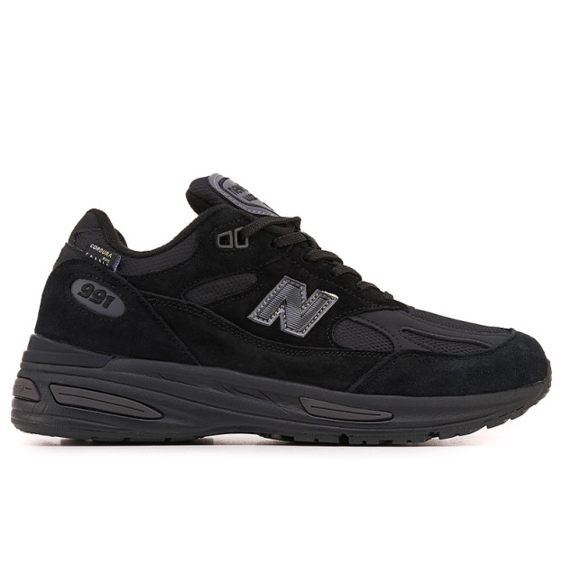 New Balance 991v2 Black London Marathon Edition