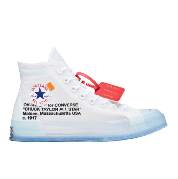 Кеди Off White x Converse Chuck Taylor All Star Vulcanized Hi 162204C