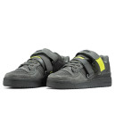 Кроссовки Adidas Forum Dark Grey Neon Yellow