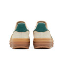 Оригінал Adidas Gazelle Bold Cream Collegiate Green