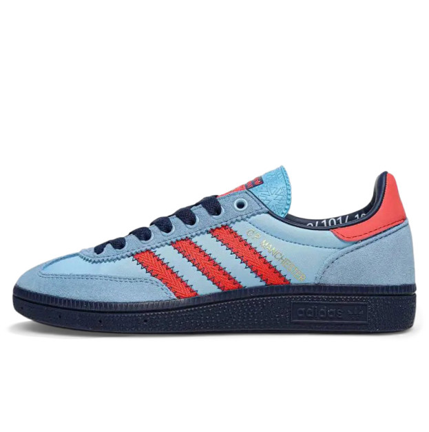Adidas GT Manchester Spezial x C.P. Company Light Blue Bright Red IH3312