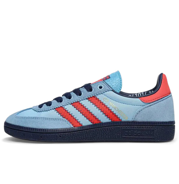 Adidas GT Manchester Spezial x C.P. Company Light Blue Bright Red IH3312