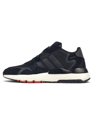 Adidas Nite Jogger Black White Red