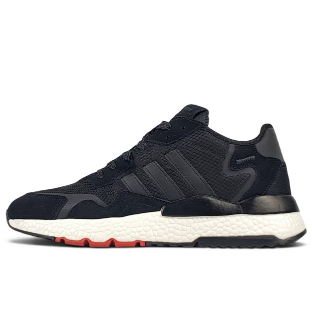 Adidas Nite Jogger Black White Red