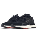 Кроссовки Adidas Nite Jogger Black White Red
