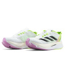 Кроссовки Adidas Adizero Boston 12 White Black Green Spark