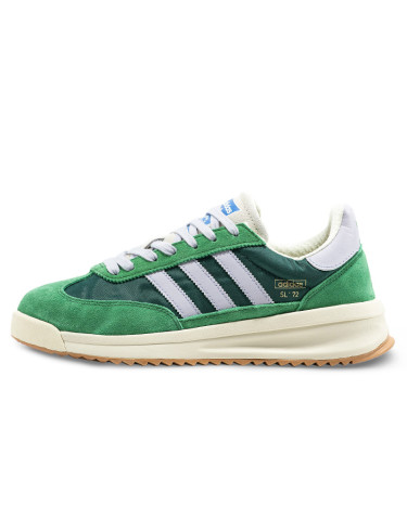 Adidas SL72 RTN Collegiate Green Silver Dawn