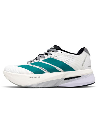 Adidas Adizero Boston 13 White Pure Teal