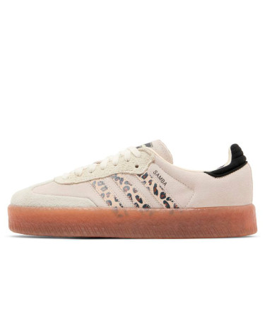 Adidas Sambae Cream White Leopard JI4226