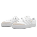 Кроссовки Adidas Samba XLG Platform White Gold Logo