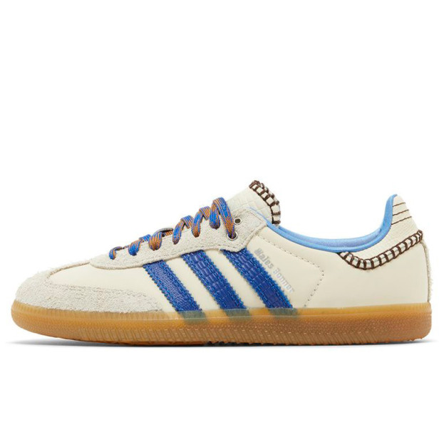 Adidas Samba x Wales Bonner Nylon Wonder Clay Royal Blue IH7756