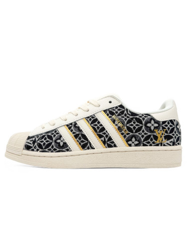 Adidas Superstar x Louis Vuitton Beige Black