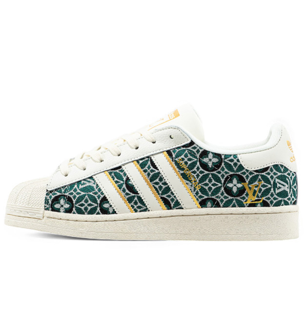 Adidas Superstar x Louis Vuitton Cream Green