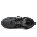 Оригінал Nike Lunar Force 1 Duckboot 17 Black Gum З ХУТРОМ