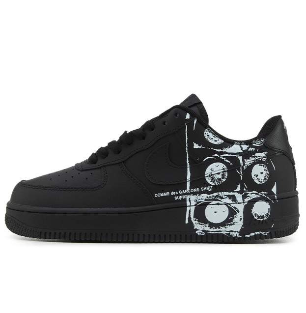 Nike Air Force 1 Low x Supreme x Comme des Garçons SHIRT Eyes Black
