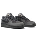 Кросівки Nike Air Force 1 Low Grey Black З ХУТРОМ