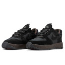 Кроссовки Nike Air Force 1 Wild Black Velvet Brown
