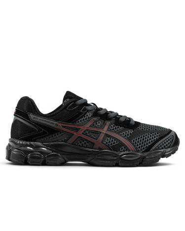 Asics Gel Cumulus 16 Black Grey Red
