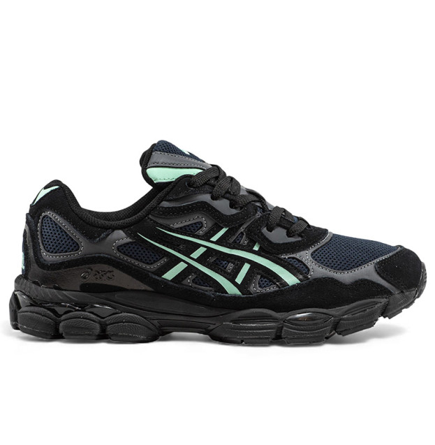 Asics Gel NYC Black Blue Mint