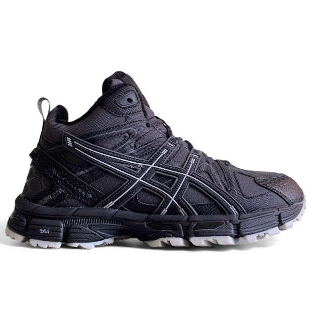 Asics Gel Kahana 8 High Black White С МЕХОМ