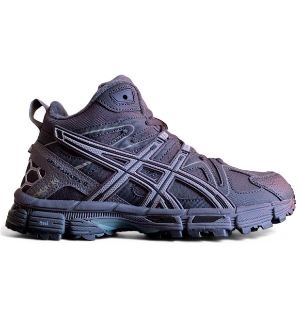 Asics Gel Kahana 8 High Black Grey С МЕХОМ