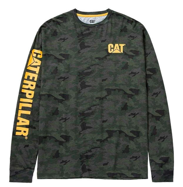 Лонгслів Caterpillar Trademark Banner Camo 1510034-11790
