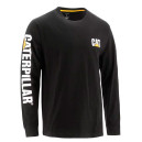 Кофты Лонгслив Caterpillar Trademark Banner Black