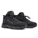 Черевики Columbia Waterproof Boots Black Orange З ХУТРОМ