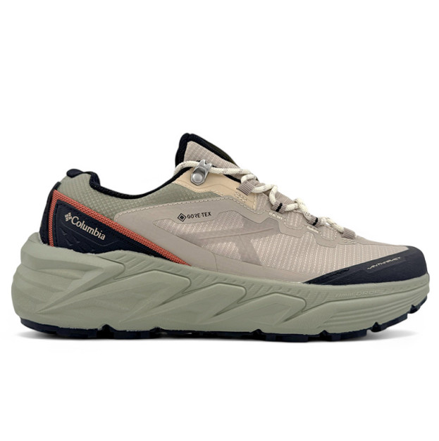 Columbia Vibram Mega Grip Gore-Tex Beige Khaki Black