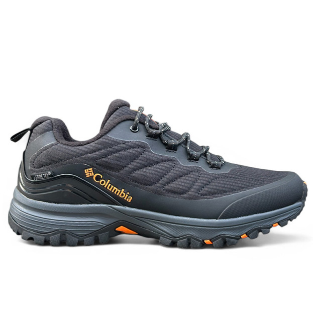 Columbia Gore-Tex Black Grey Orange З ФЛІСОМ