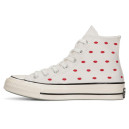 Купить Кеды Converse High Chuck 70 Embroidered Lips High Love Me Vintage White FKS2357562