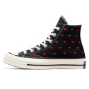 Придбати Кеди Converse High Chuck 70 Embroidered Lips High Love Me Black FKS2357563