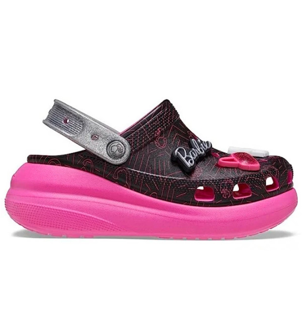 Crocs Classic Crush Clog Barbie Black