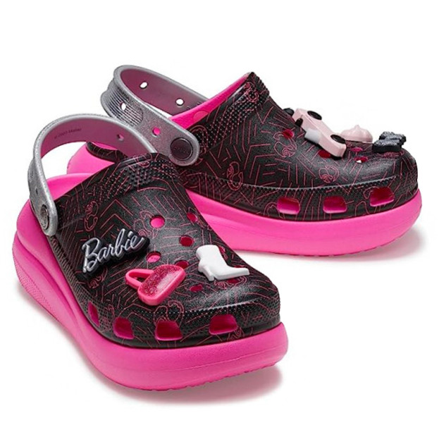 Crocs Classic Crush Clog Barbie Black