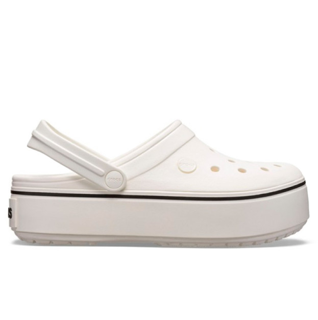 Crocs Crocband Platform White