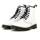 Черевики Dr. Martens 1460 Smooth Leather Lace Up Boots White З ХУТРОМ