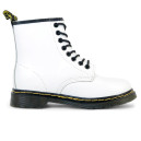 Придбати Dr. Martens 1460 Smooth Leather Lace Up Boots White З ХУТРОМ FKS2355107