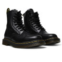Черевики Dr. Martens 1460 Smooth Leather Lace Up Boots Black Two З ХУТРОМ