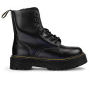 Придбати Dr. Martens Jadon Smooth Leather Boots Zip Black FKS2354969