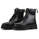 Ботинки Dr. Martens Jadon Smooth Leather Boots Black С МЕХОМ