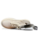 Оригінал Dr. Martens Jadon Mono White Lacquered Zip