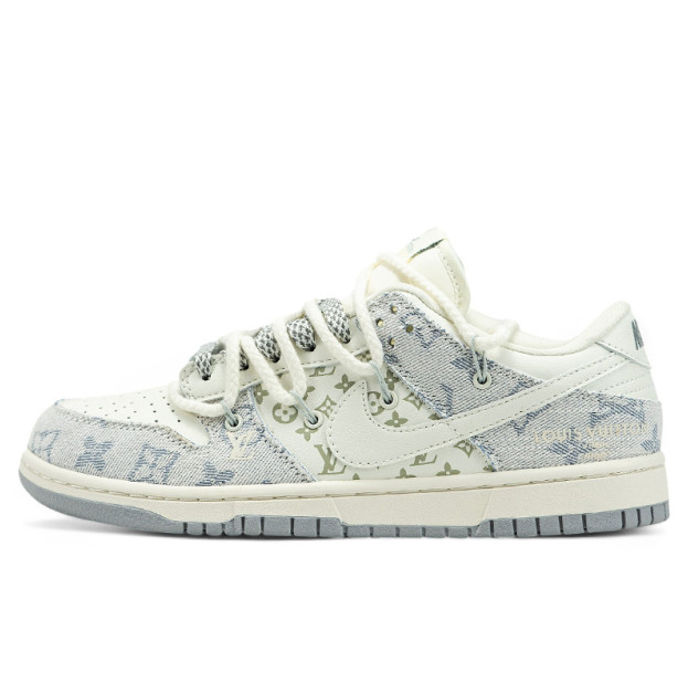 Nike SB x Louis Vuitton White Grey